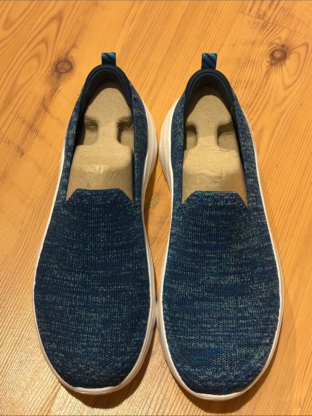 Women's Slip-On Knit Sneakers - Navy